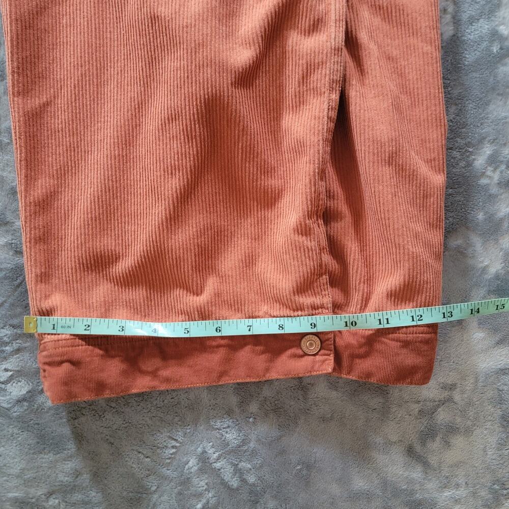 We The Free Wide Leg Corduroy Pants in Rust - Picture 8 of 12